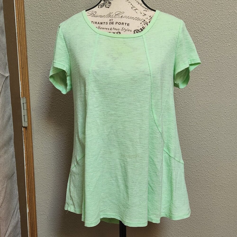 CALVIN KLEIN Performance Quick Dry Women's Green Tunic Top - Medium